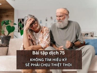Bài tập dịch Trung-Việt 75